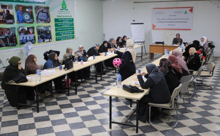 مجموعة غزة تنفذ مجموعة من ورشات الدعم النفسي والقانوني ضمن أنشطة دعم وتمكين المرأة